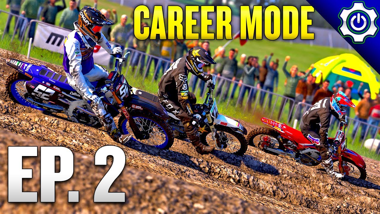 БЕЗУМНАЯ БИТВА за мою первую победу! — MXGP 2021, режим карьеры, эпизод 2