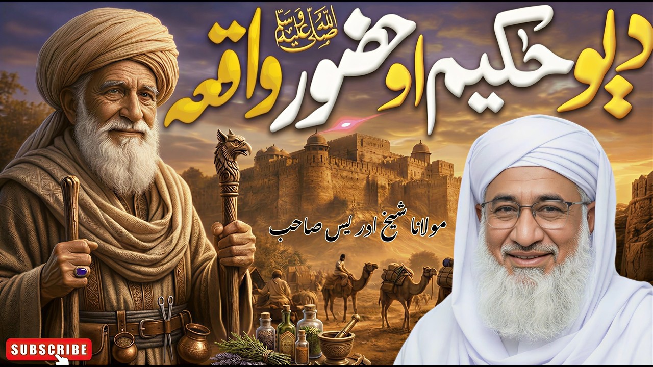 Hakeem Sanga Musalman Sho? Da Huzoor ﷺ Waqia | Molana Sheikh Idrees | 2026