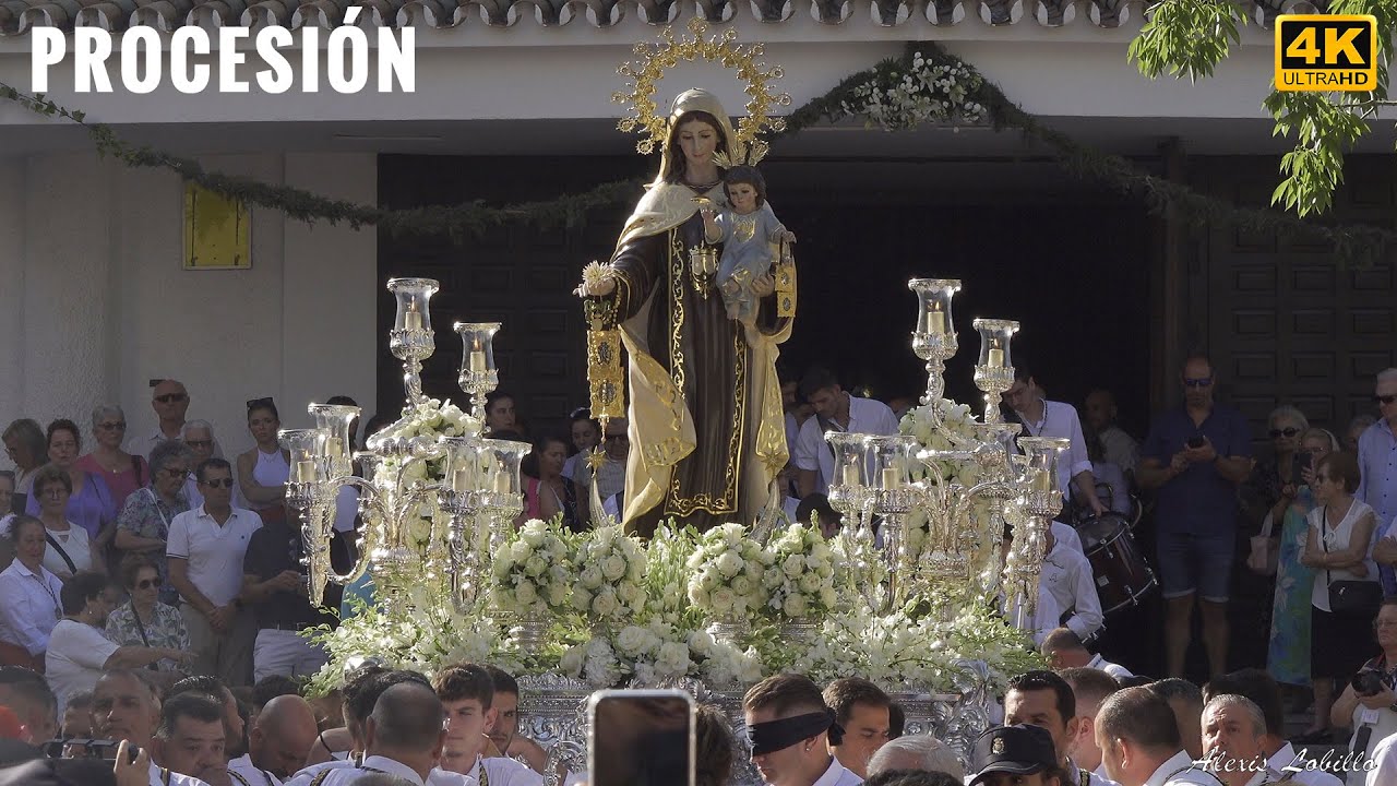 PROCESIÓN | Virgen del Carmen | Torre del Mar 2023 [4K]