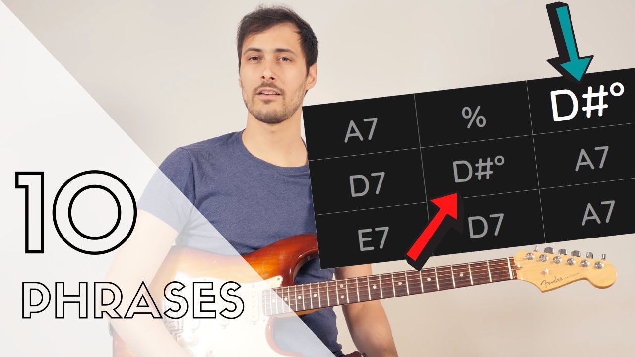 L'accord diminué en Blues : 10 phrases !