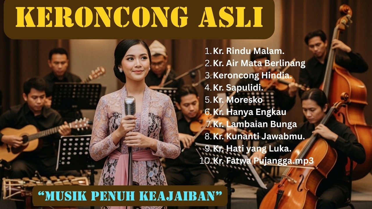 Keroncong Asli Tentang Kesyahduan, Kenangan, dan Nama yang Masih Disimpan di Hati