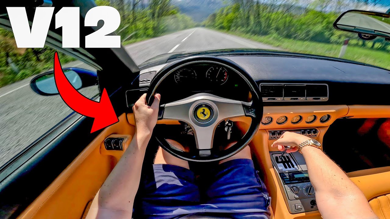 Questo SOUND &egrave; ILLEGALE 🔥 - Ferrari V12 con SCARICO DRITTO [Pov Test]