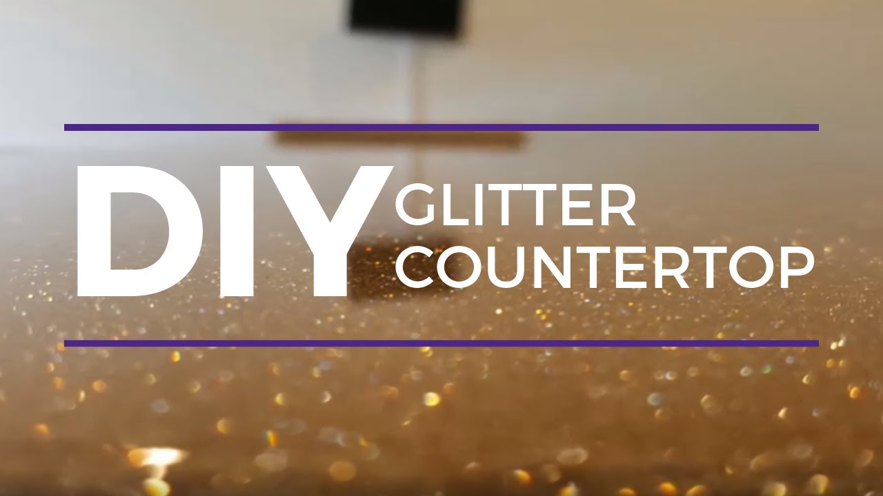 Glitter Countertop