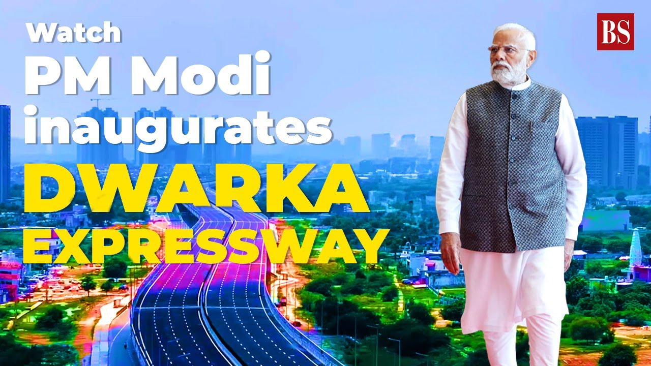 Watch: PM Modi inaugurates Dwarka Expressway in Haryana