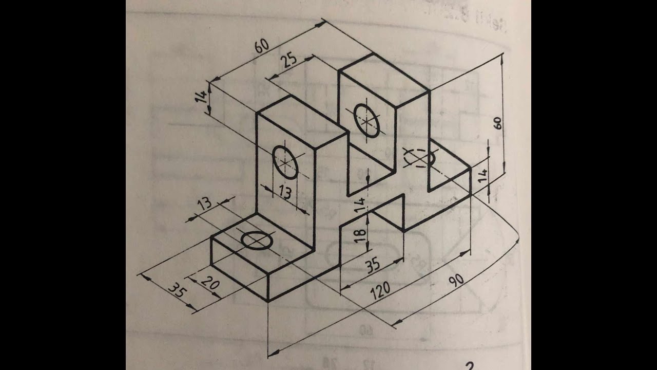 Teknik Resim-Görünüş çıkarma-5