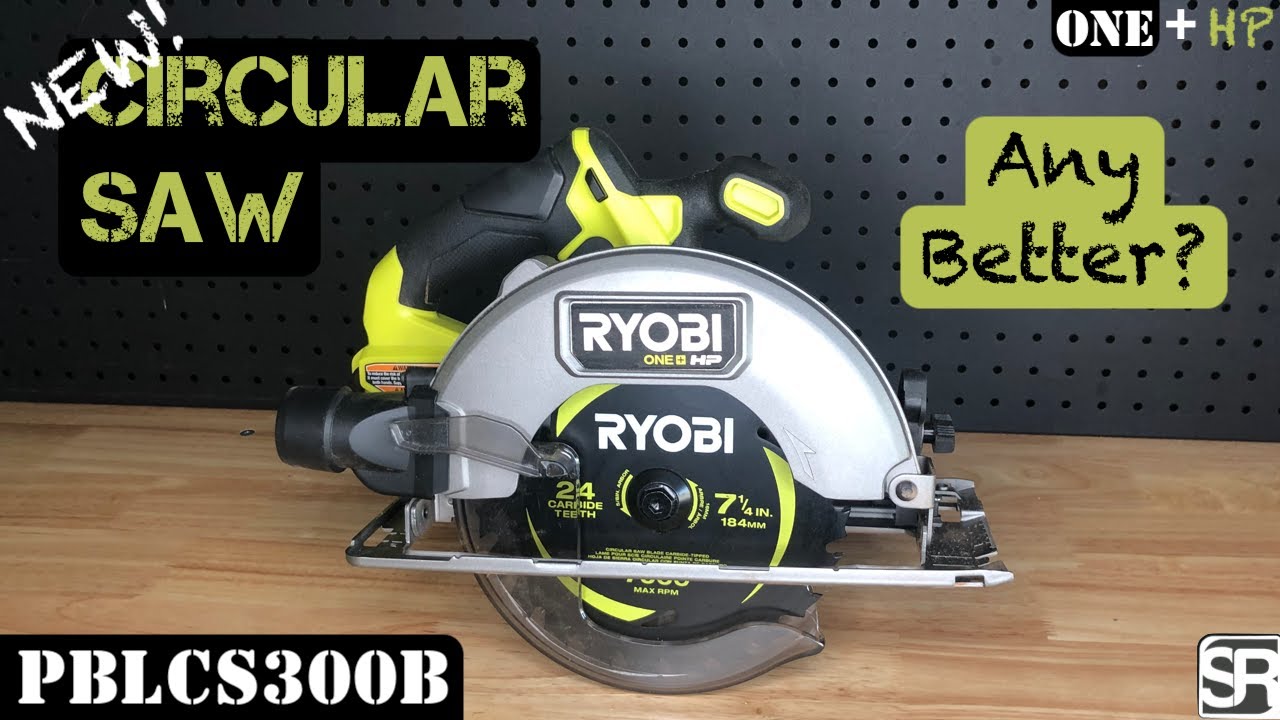 NEW Ryobi ONE+ HP 18V Brushless Cordless 7-1/4 in. Circular Saw - PBLCS300B - BEST SAW YET??