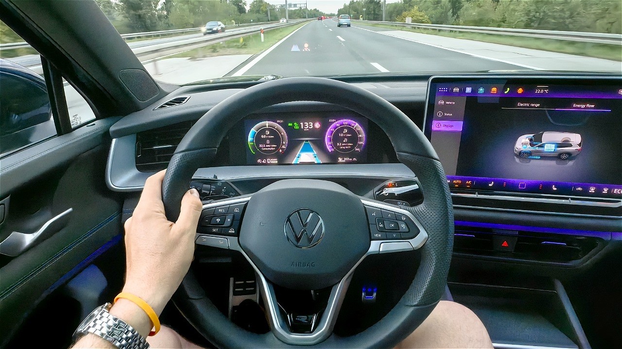 Volkswagen TAYRON 1.5 TSI PHEV - conusmption at 130 km/h (long term,  real EV range)