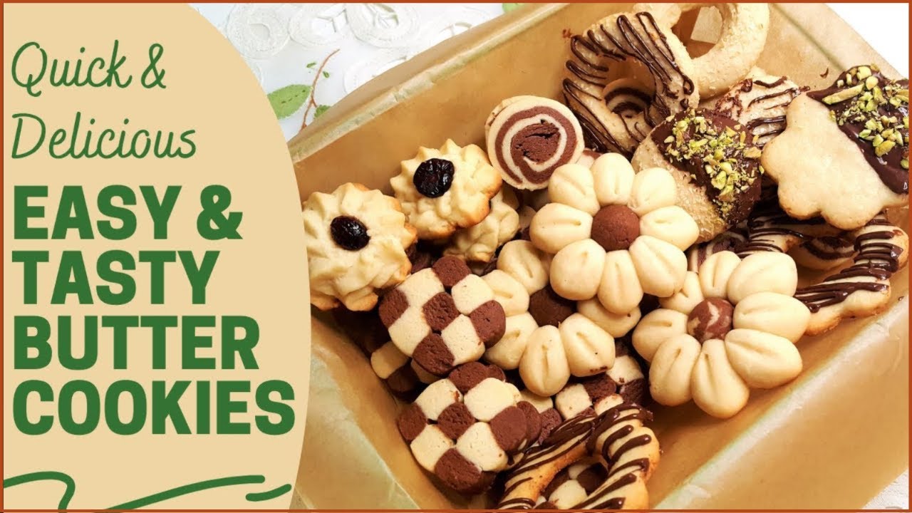 One Dough, Endless Butter Cookies | Holiday Cookie Box | How to Make Best Cookies | Cookies Recipe