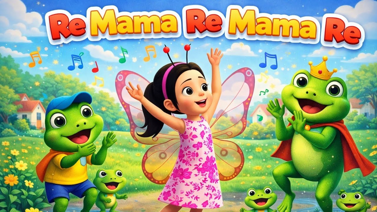 Re Mama Re Mama Re |  Hindi Nursery Rhymes for Kids | KindBee Rhymes