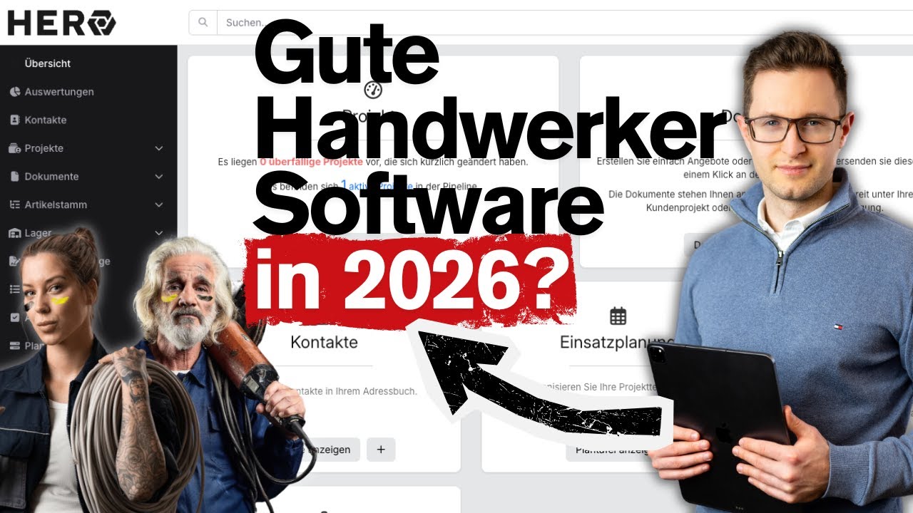 Lohnt sich die HERO Handwerker Software für Handwerker im Jahr 2026?