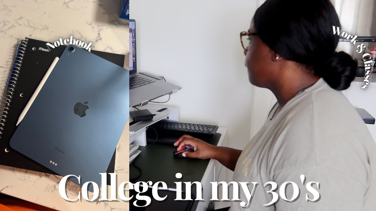 VLOG|Back to College in my 30's| First week of class| Its Ashley