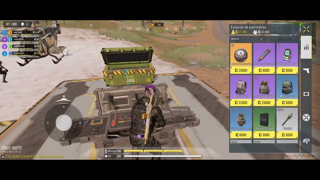 Les traigo otro video de call of Duty en BR ahora en el modo escuadra a ver cómo nos va 