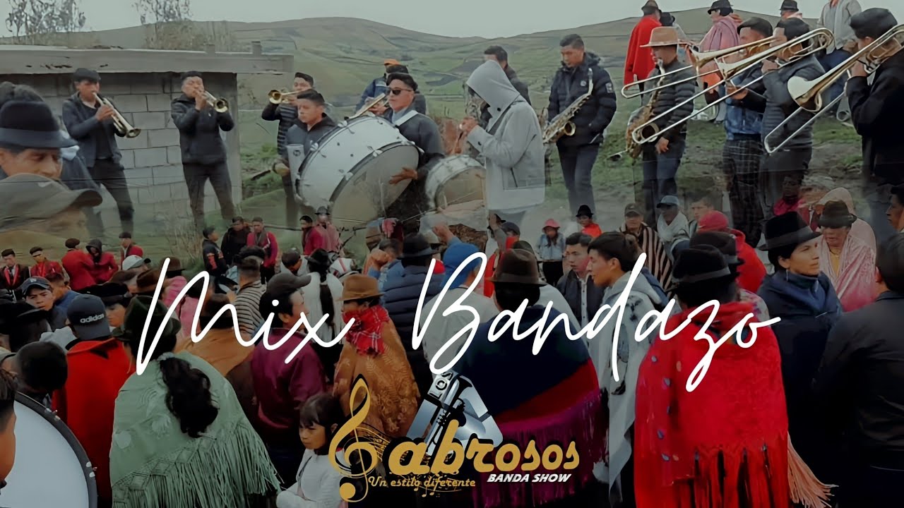 LOS SABROSOS BANDA SHOW MIX BANDAZO BAILABLE 2024 ZUMBAHUA-COMUNIDAD APAHUA 💃🕺🇪🇨