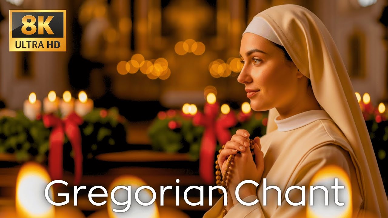 Advent Night in Gregorian Chant – Monastic Hymns for Prayer, Calm & Deep Prayer