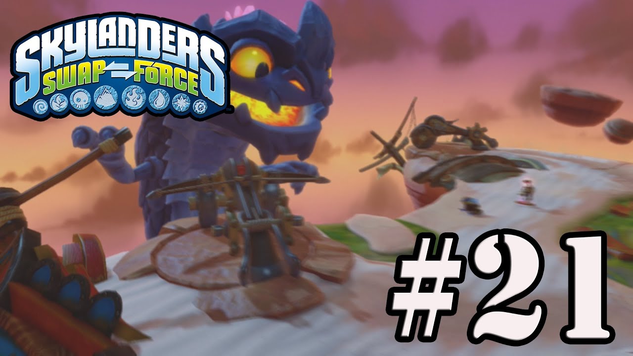 Let's Play : Skylanders Swap Force - Parte 21 - A Serpente de Fogo