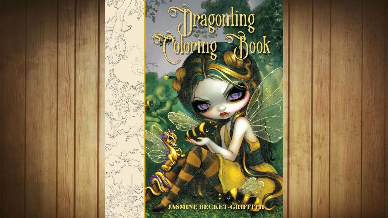 Présentation ( Flip through ) : DRAGONLING de Jasmine Becket-Griffith