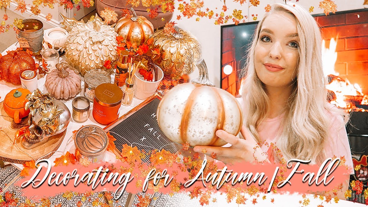 DECORATE FOR FALL/AUTUMN WITH ME 2020 | COSY FALL DECOR