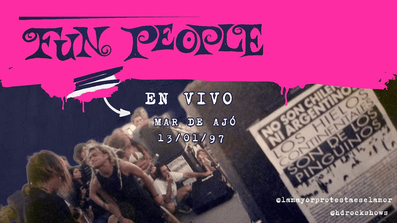 FUN PEOPLE EN VIVO / MAR DE AJÓ / 13 de enero de 1997