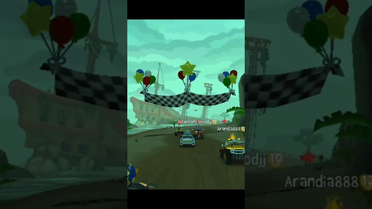"High-Speed Karting Adventure through Jungle and Shipwreck!" 😎🔥
