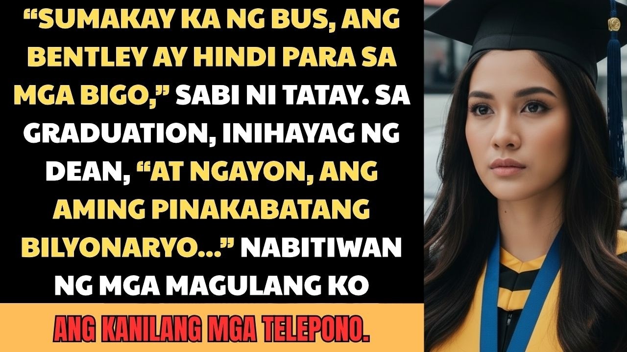 Pinapasakay Ako ng mga Magulang Ko sa Bus Papunta sa Graduation-Habang Binilhan ang Ate Ko ng ...