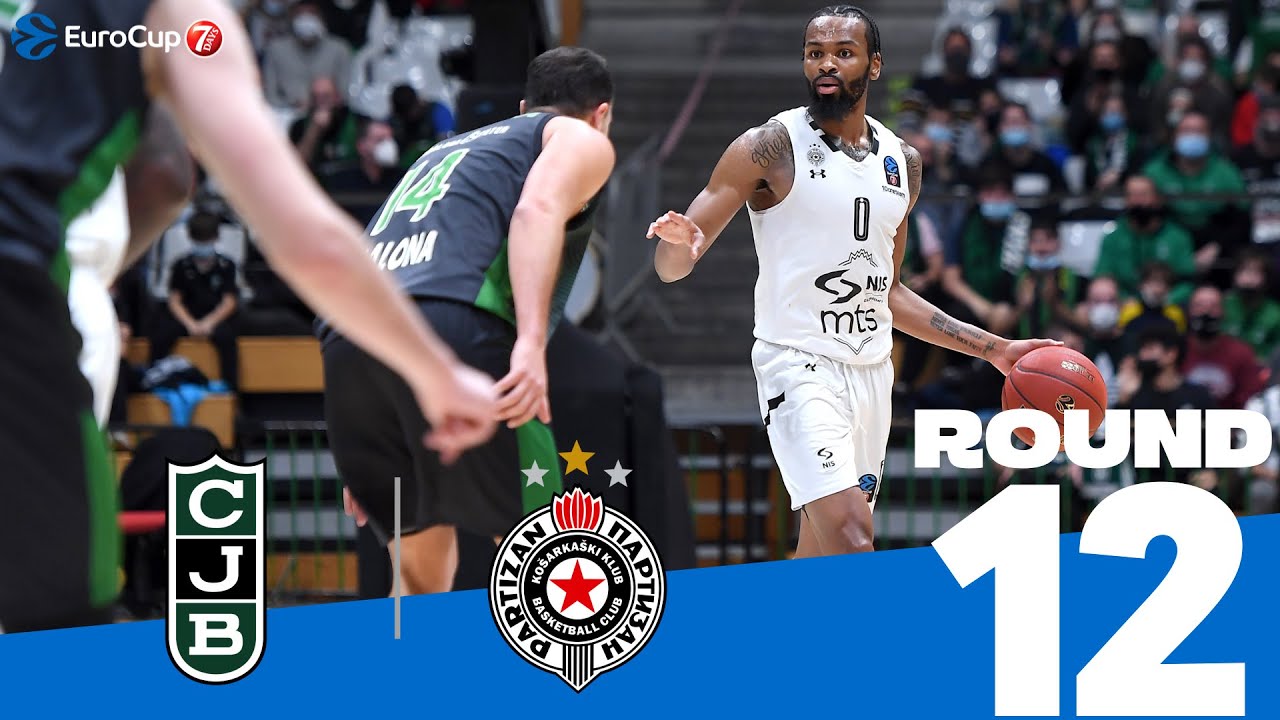 Joventut wins top-class match, secures playoff spot! | Round 12, Highlights | 7DAYS EuroCup