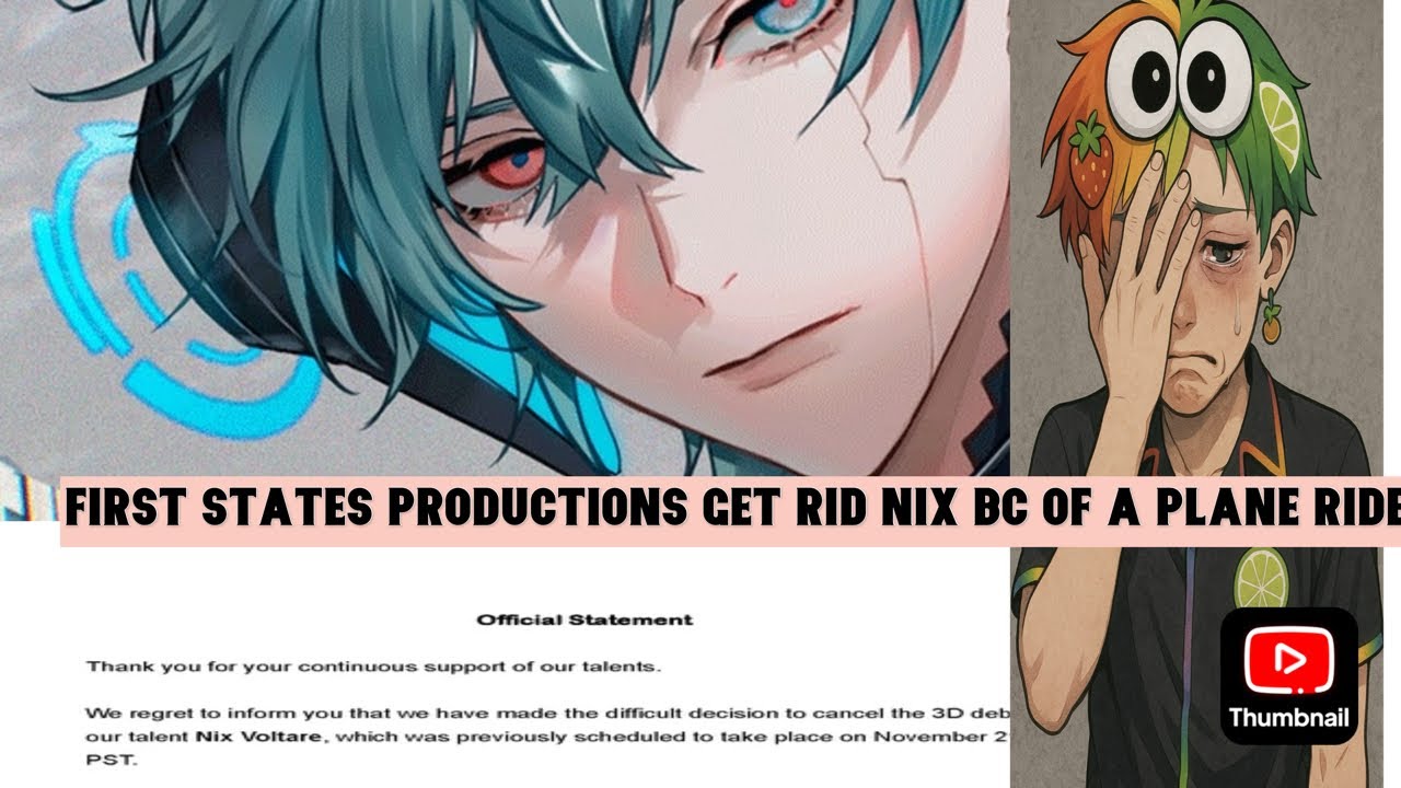 Как фобия привела к внезапному прекращению карьеры VTuber-блогера (объяснение от Никса Волтаре)