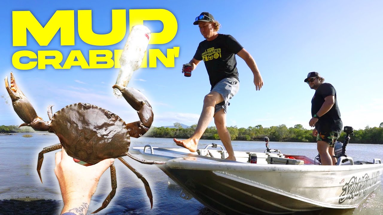 GIANT MUD CRABS! - Australian Catch and Cook Adventure! | Sick Puppy 4x4