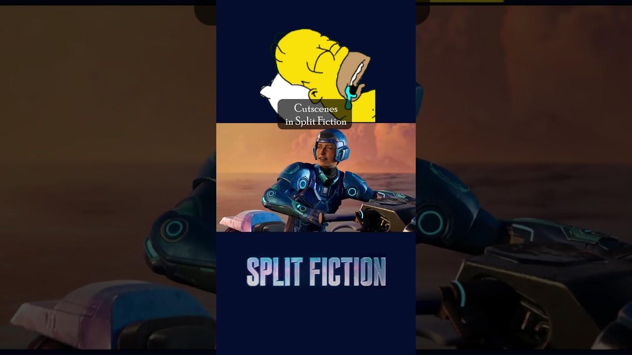 For a game about writers the writing on these two is kinda mid #gaming #splitfiction