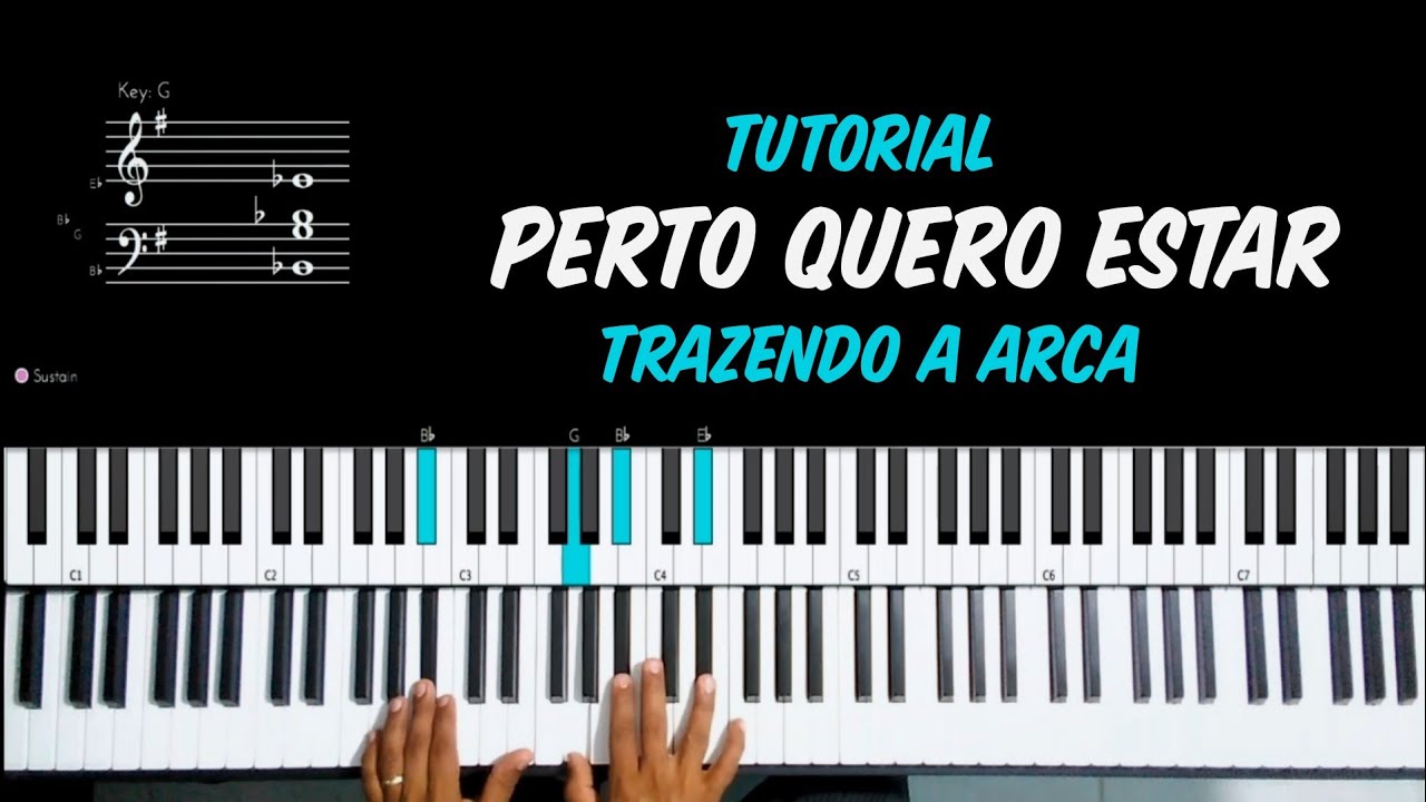 Como Tocar a Canção PERTO QUERO ESTAR ( Trazendo a Arca ) Tutorial Completo