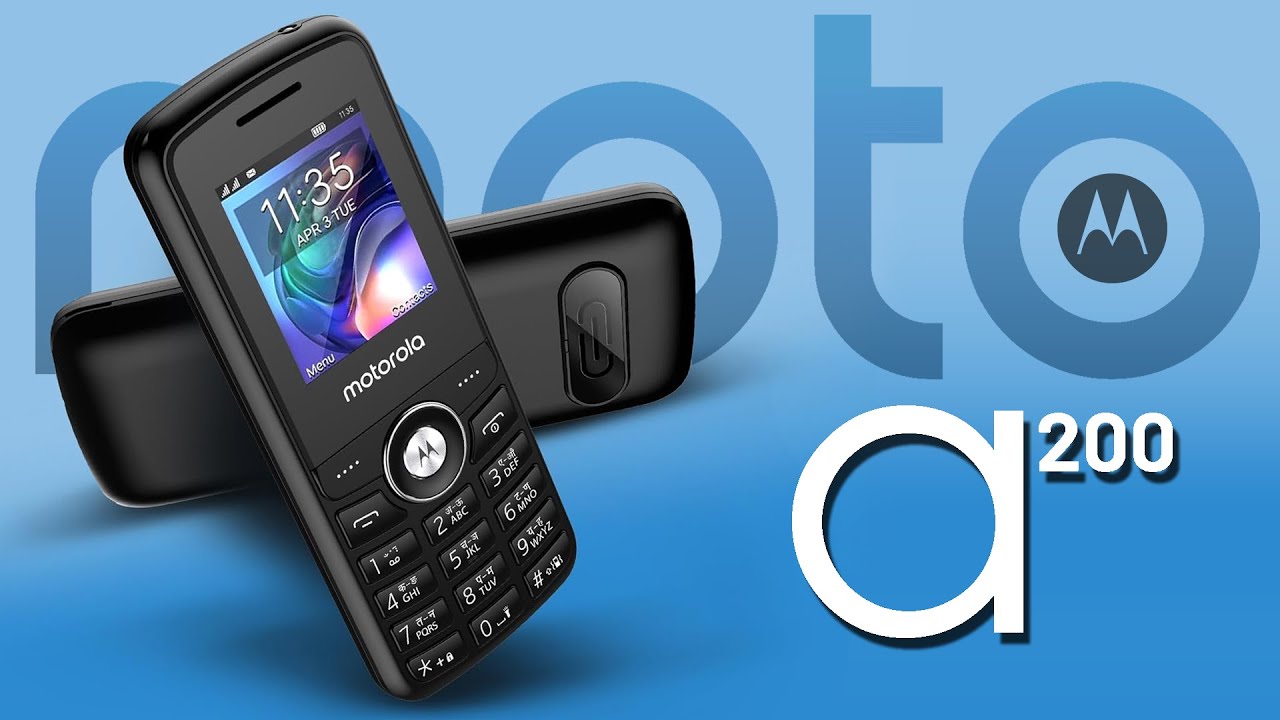 Motorola A200 Keypad Phone Unboxing and Review with UPI and Multimedia features