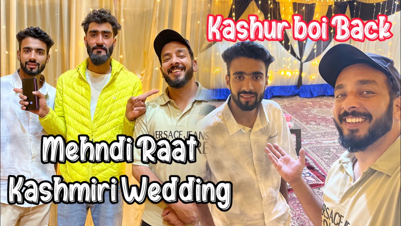 Kashur Boi Is Back | MehndiRaath | Kashmiri Wedding | Shopian Main Dawath | Wanitalks