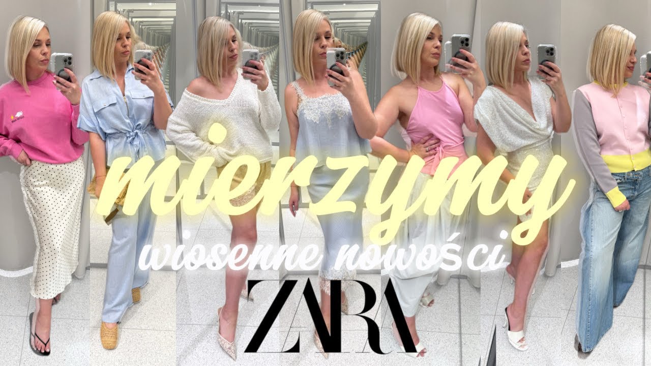 MIERZYMY NOWOŚCI Z ZARY 👀 Viralowy komplet, garnitur idealny i wiosenne hity!
