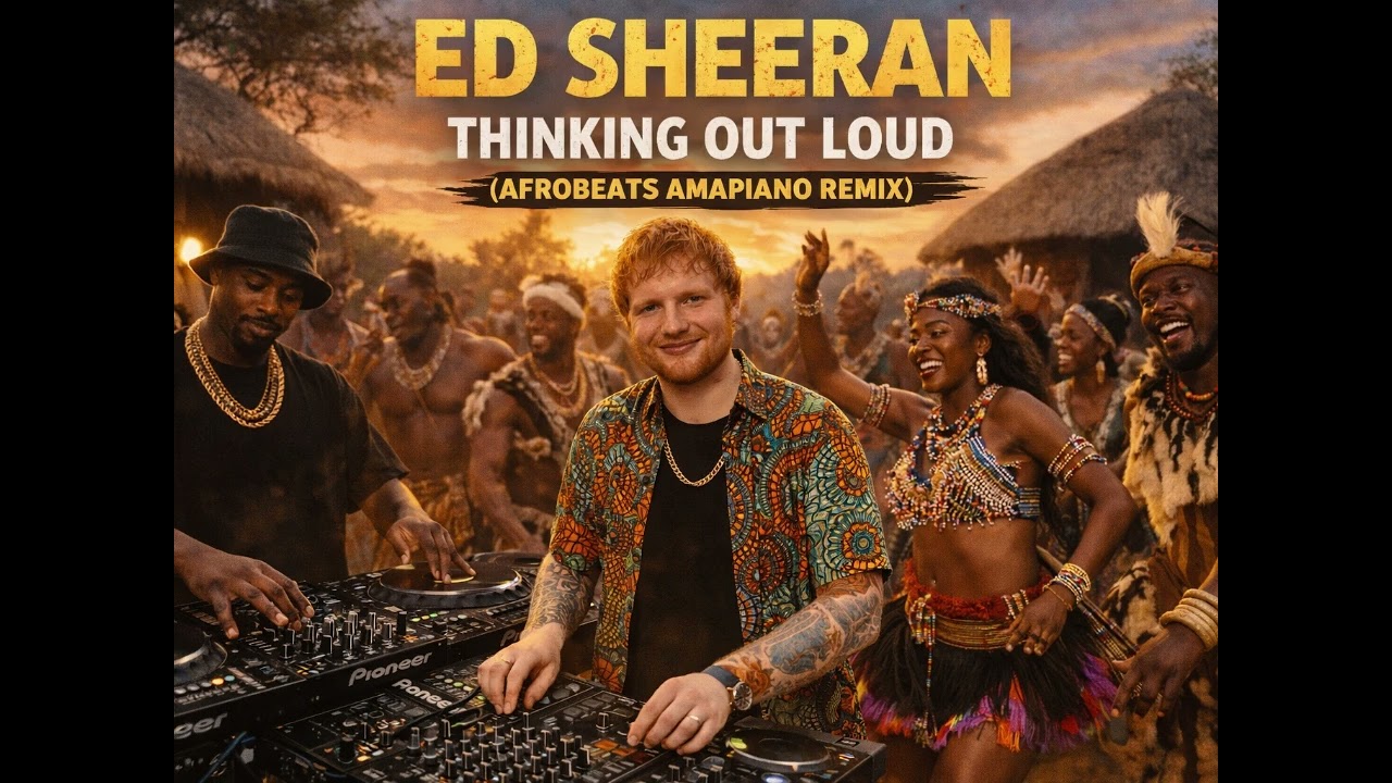 Ed Sheeran - Thinking Out Loud (Afrobeats Amapiano Remix) | AlgoRhythm