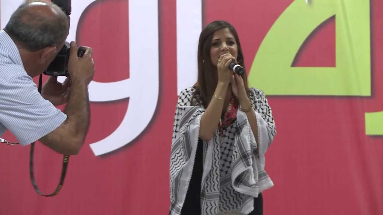 رلى ميلاد عازر - صوتك يا جبهتنا