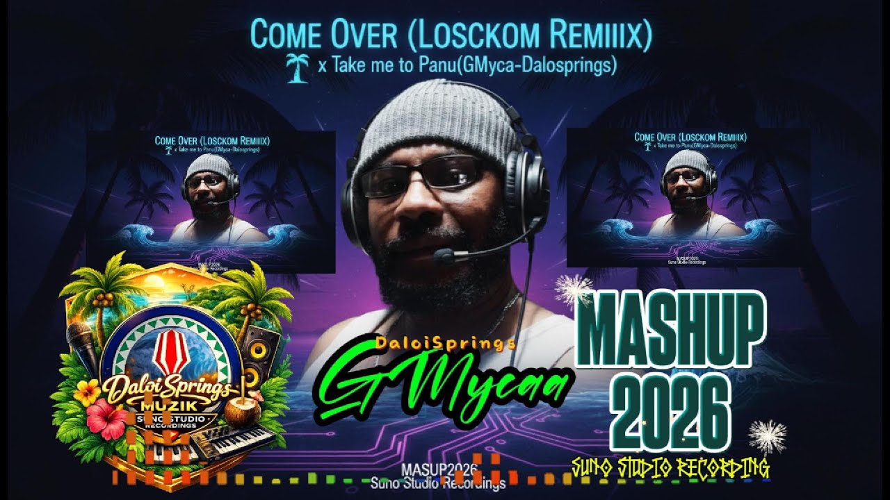COME OVER X TAKE ME TO PANU(SUNO-MASHUP2026)Daloi Springs Muziks | Suno Studio