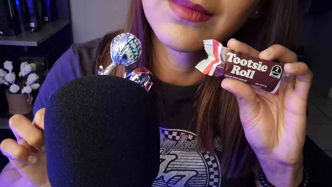 [ASMR] PROBANDO DULCES MEXICANOS 2 (Whispers, mouth sounds)