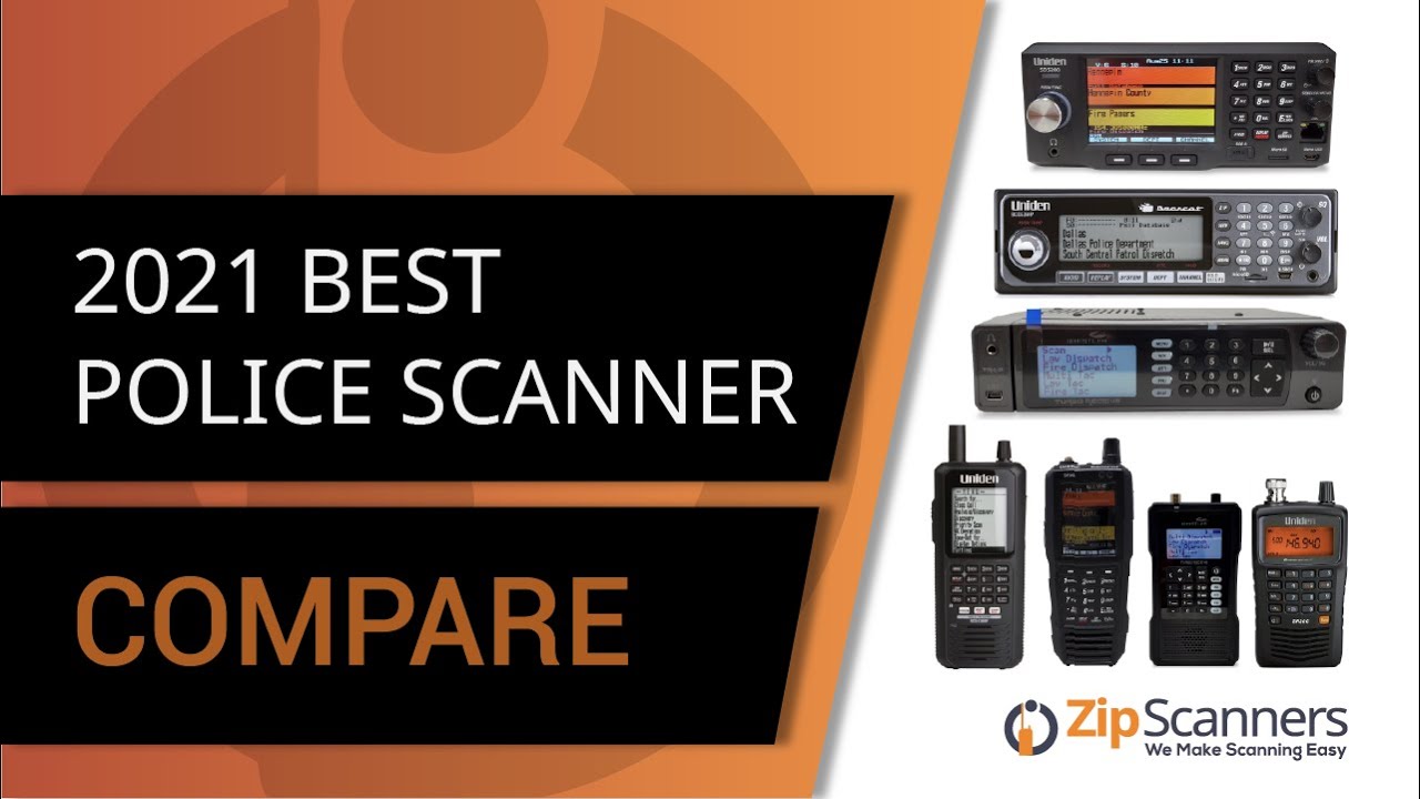 Best Police Scanner | Compare top Uniden & Whistler Police Scanners