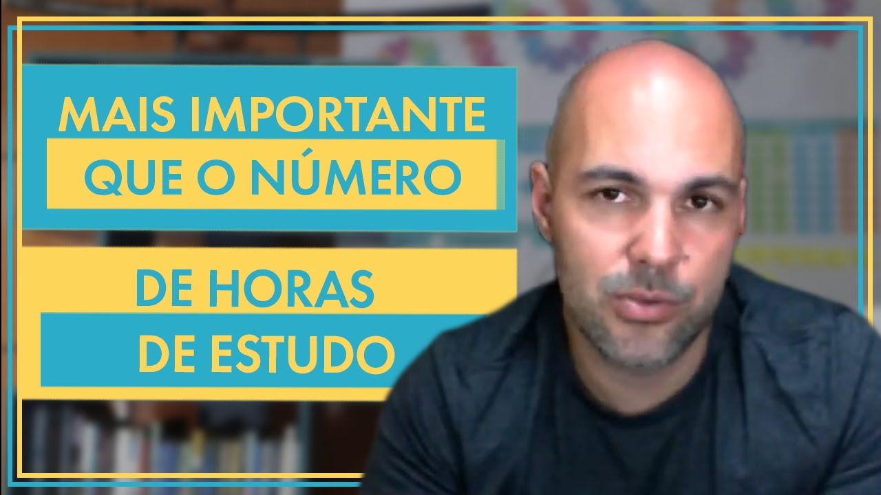 ISSO É MAIS IMPORTANTE QUE O NÚMERO DE HORAS QUE VOCÊ ESTUDA | Alessandro Marques - Coach