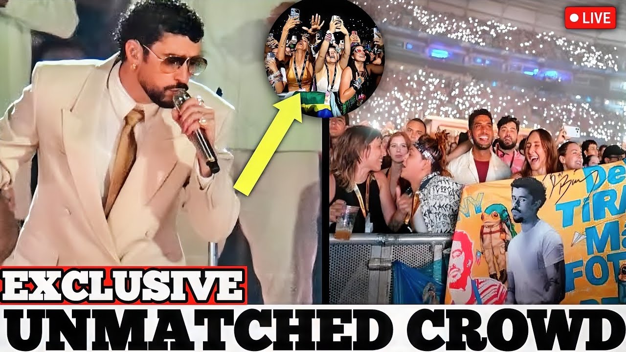 BAD BUNNY STOPPED MID-SHOW IN SÃO PAULO WHAT FANS DID NEXT SHOCKED EVERYONE