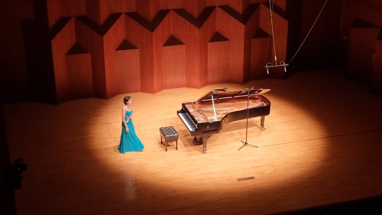 채문영 피아노 독주회 감동 눈물 Schumann Carnival Op.9, 2022년 6월 30일 (목) Schubert Impromptus D.899 시작전