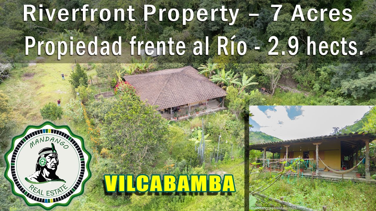 Riverfront Property – 7 Acres (2.9 Hectares) with Home, Fruit Trees, and Abundant Water