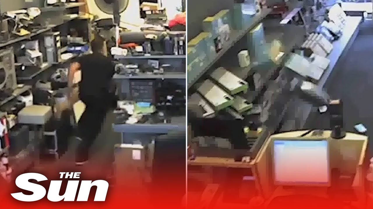 Greece earthquake: CCTV shows moment powerful 6.4-magnitude tremor rattles Crete