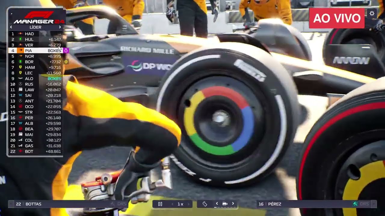 FÓRMULA 1 AO VIVO CLASSIFICAÇÃO   GP DA AUSTRÁLIA 2026  - F1 MANAGER 24