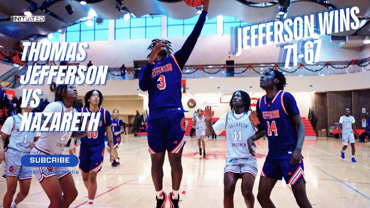 Rich Jackson & Trevor Lewis Lead Thomas Jefferson Past Nazareth | Gary Charles Hoop Classic 2026