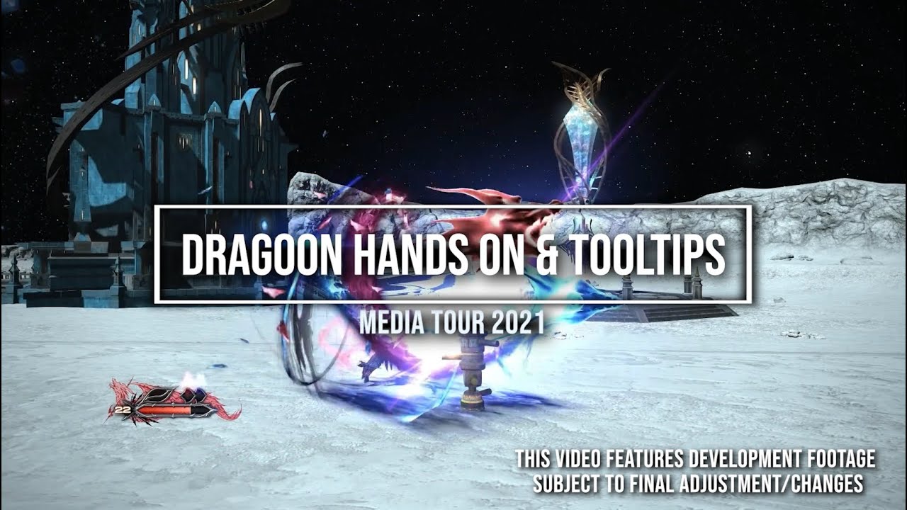 FFXIV: Dragoon Hands On & ToolTips - Endwalker Media Tour 2021