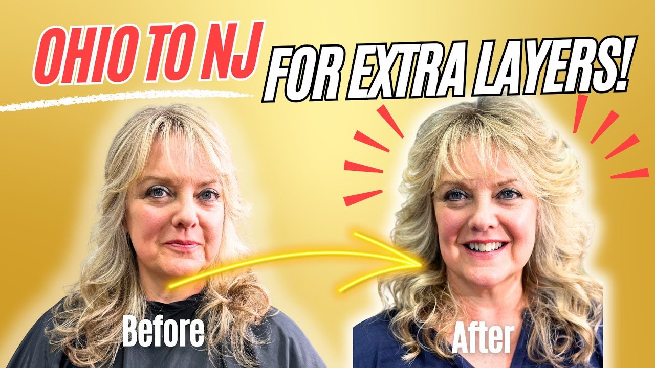 How To Add Volume With Layers | Haircut Makeover For Full Hair