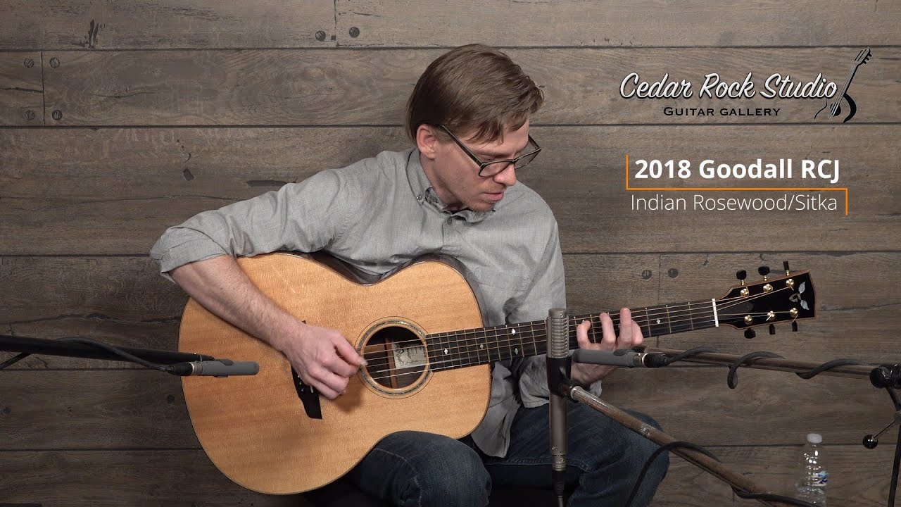2018 Goodall RCJ R(Indian Rosewood/Mastergrade Sitka Spruce) played by Matt Thomas