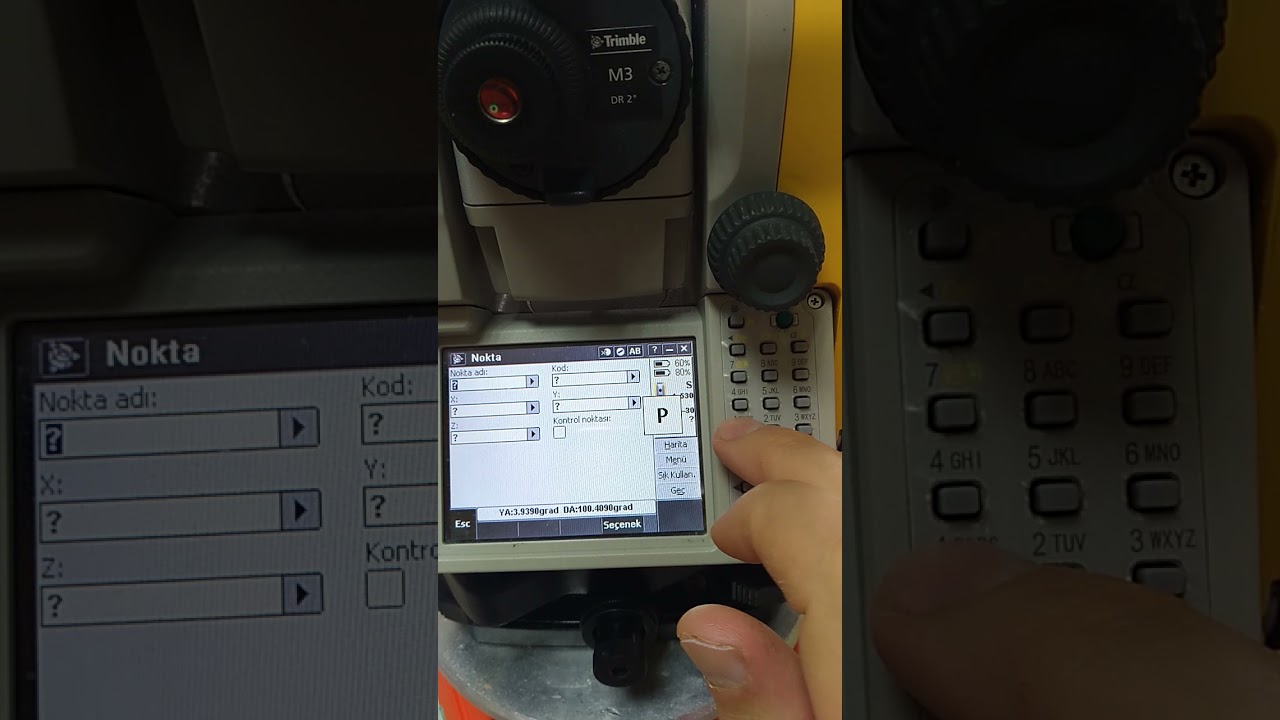 TOGU TRIMBLE TOTAL STATION İSTASYON KURULUMU