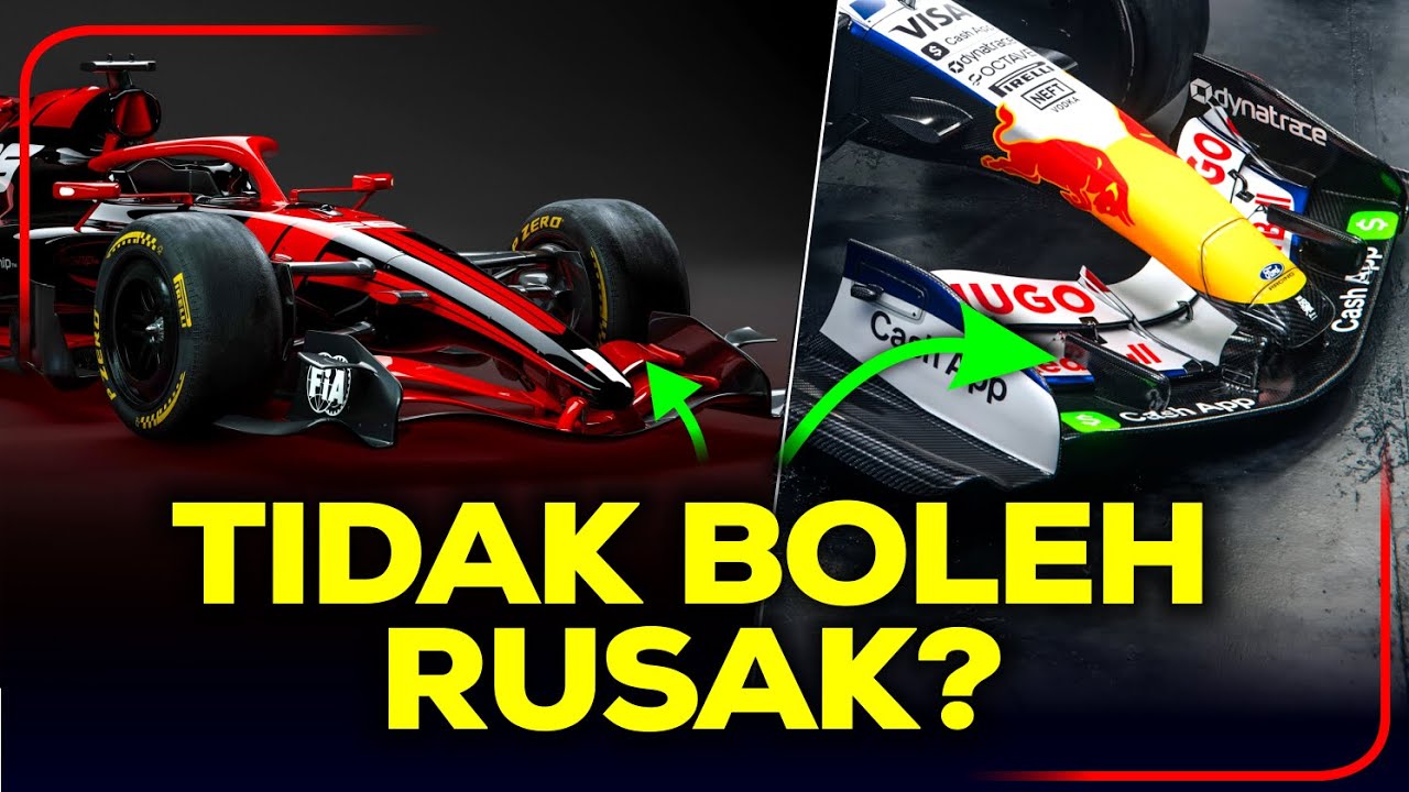 Rumitnya Aero Aktif F1 2026: Sayap Depan Rusak, Auto DNF?
