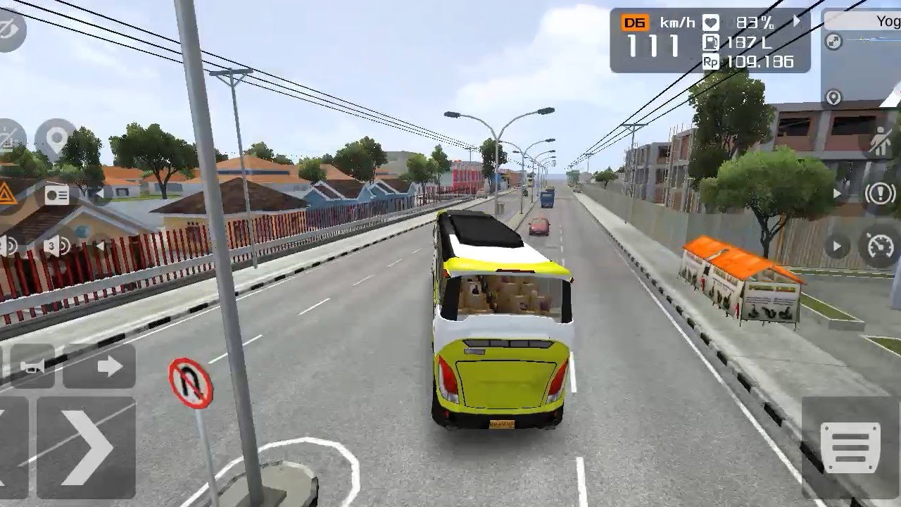 TRIP PLAN IN BUS SIMULATOR INDONESIA 🎯 PICKUP PASSENGER 🎒